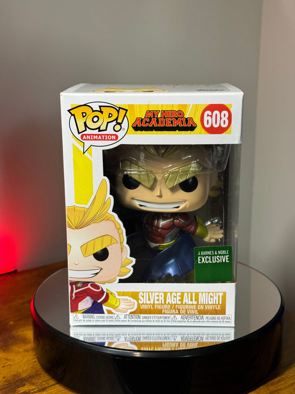 My Hero Academia Silver Age All Might Funko Pop! Vinyl Figure #608 - Barnes & Noble Exclusive