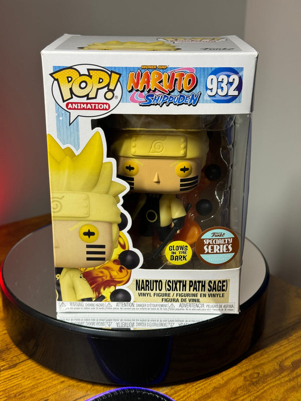 Naruto Shippuden Naruto (Sixth Path Sage) Funko Pop! Vinyl Figure #932 - GITD Funko Specialty Series Limited Edition Exclusive