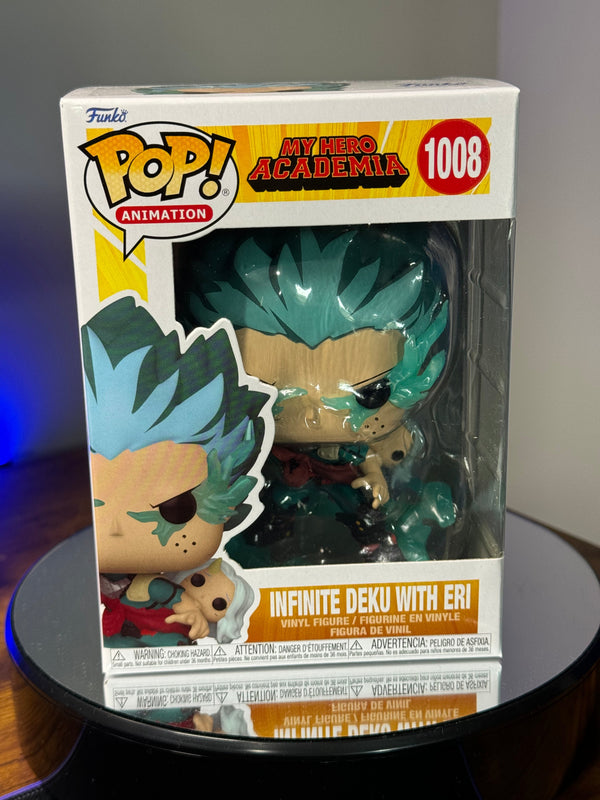 My Hero Academia Infinite Deku with Eri Funko Pop! Vinyl Figure #1008