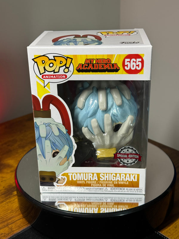 My Hero Academia Tomura Shigaraki Funko Pop! Vinyl Figure #565 - Special Edition Sticker