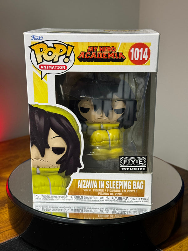 My Hero Academia Aizawa In Sleeping Bag Funko Pop! Vinyl Figure #1014 - FYE Exclusive