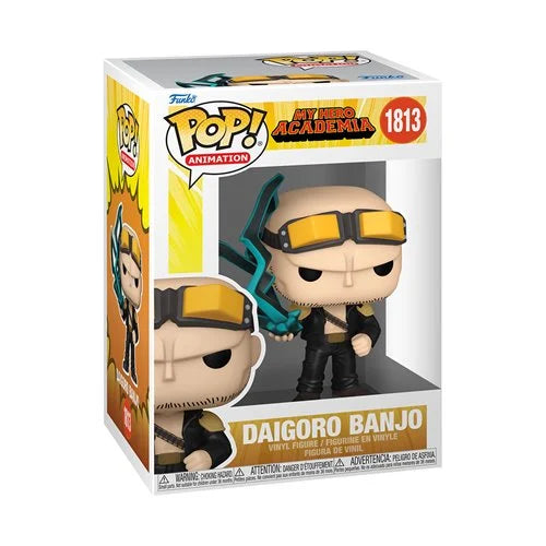 (PREORDER) My Hero Academia Daigoro Banjo (Black Whip) Funko Pop! Vinyl Figure #1813