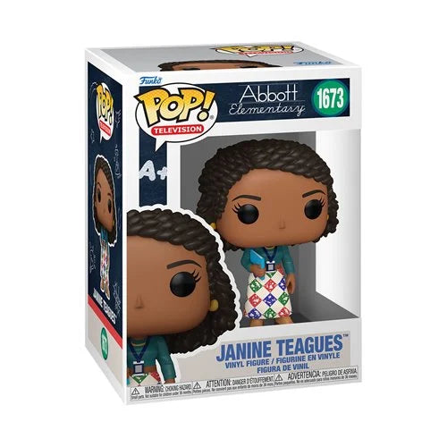 (PREORDER) Abbott Elementary Janine Teagues Funko Pop! Vinyl Figure #1673