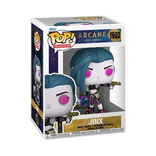 (PREORDER) Arcane: League of Legends Jinx Funko Pop! Vinyl Figure #1602