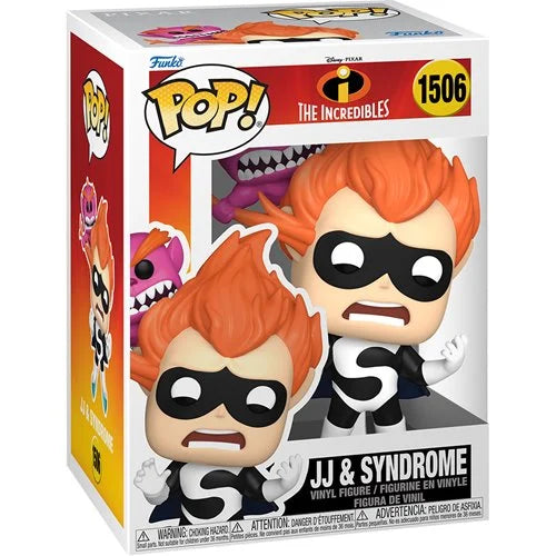 The Incredibles 20th Anniversary JJ and Syndrome Funko Pop! Vinyl Figure #1506