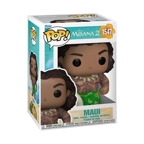 Moana 2 Maui with Fish Hook Funko Pop! Vinyl Figure #1547