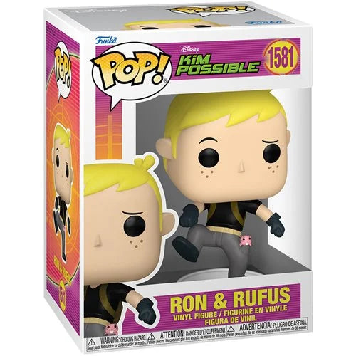 Kim Possible Ron & Rufus Funko Pop! Vinyl Figure #1581
