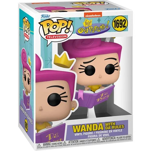 (PREORDER) The Fairly OddParents Wanda with Da Rules Funko Pop! Vinyl Figure #1692